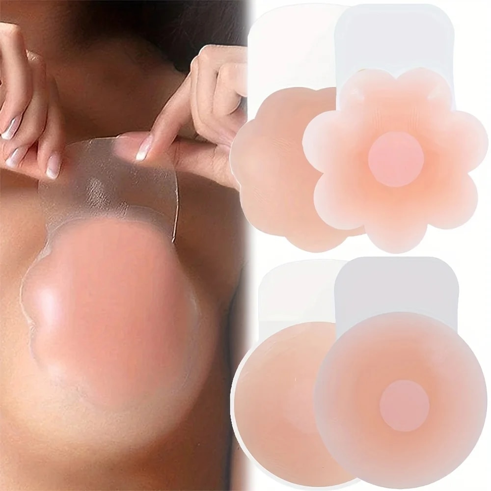 1 par de silicone capa de mami - Push Up Bra Padded avaliação e preço
