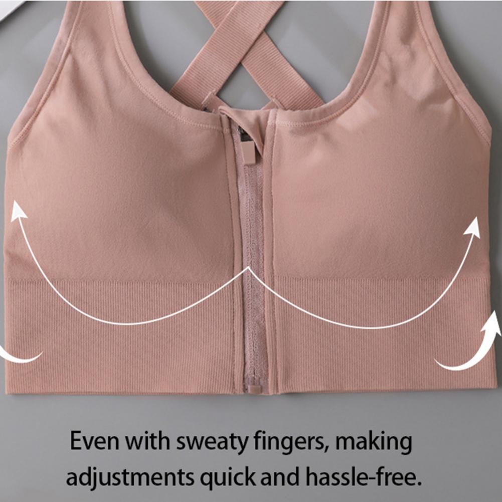 Sutiã Esportivo Sem Fio com Zí - Sports Bra High Impact avaliação e preço